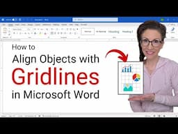 How to Align Objects with Gridlines in Microsoft Word