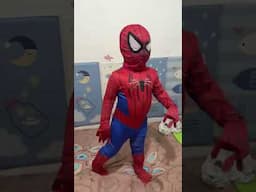 Spiderman in the house 🕷️ #spiderman #spidey #spidermancostume  #shortvideo #short