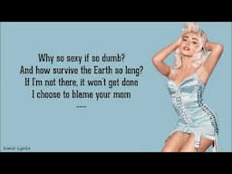 Manchild - Sabrina Carpenter (Lyrics)