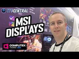 500Hz OLED, new Mini LED, 600Hz esports monitors! [MSI Computex 2025 Displays]