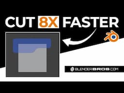 Mesh Cutting in Blender 8x Faster with This Tool