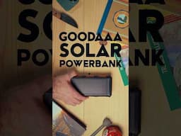 The Good AAA solar power bank