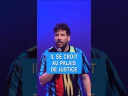 IL SE CROIT AU PALAIS DE JUSTICE - Redouane Bougheraba #humour #standup #sketch