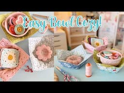 EASY SEWING: Bowl Cozy (Great Gift Idea!)