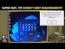 You won't believe how FAST this UNSUPPORTED PC boots Windows 11 24H2!