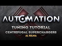 Centrifugal Supercharger Tuning Tutorial