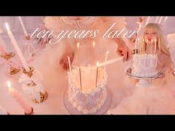 my 10 year youtube anniversary: healing, burnout & starting over 📔✏️🌸