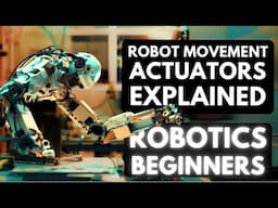 Robot Actuators Explained: DC, Servo, Stepper & More for Your Projects!
