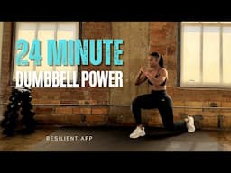24 Minute Dumbbell Power