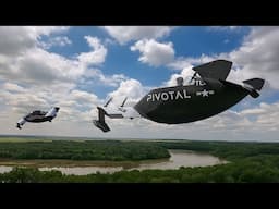 Flying a drone for Pivotal | The Black Fly eVTOL