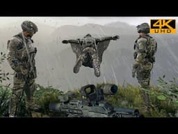 Cliffhanger [4K UHD 60FPS] Immersive Realistic Ultra Graphics Gameplay Black Ops II Call of Duty