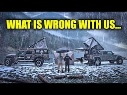 Testing Our Camping Gear In The Worst Weather