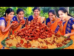 CHICKEN PAKODA BIRYANI | Chicken Pakoda | Famous Street Food Chicken Pakoda Biryani | #villagebabys