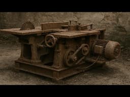 Woodworking Machine Restoration 3 Function // Excellent Woodworking Machine Restoration Skills