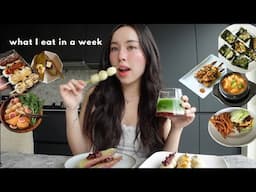 what i eat in a week (Asian recipes)
