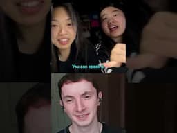 Their Reaction When I Spoke Chinese😂