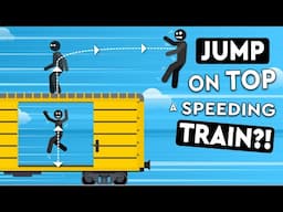 Can You Really Run / Jump / Fight On Top Of A Moving Train?