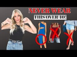 OVER 40?  5 Summer Items You Should Ditch From Your Closet ASAP! | Fashion Over 40