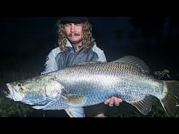 Catching BIG Barramundi in TINY Ponds!