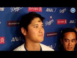 Dodgers postgame: Shohei Ohtani not pleased with first start, explains fastball velocity