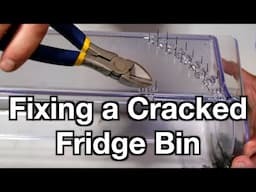 Fridge Bin Cracked? Don’t Waste $80 – Fix It Like This!