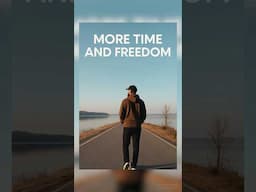 How Minimalism Gives You More Time & Freedom | Focus on What Truly Matters ⏳✨ #shorts #minimalism