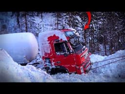 INSANE TRUCK RECOVERIES After LOSING CONTROL