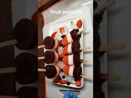 Fresh Fruit Popsicle #popsicle#icecream#dessert #shortfeed#short#video