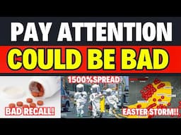 EASTER WEEKEND WARNING (breaking news)