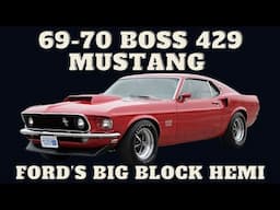 The BOSS 429 Mustang - Ford's HEMI because NASCAR