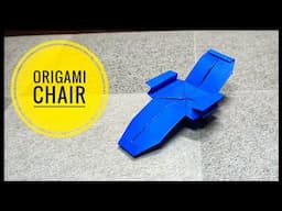 Origami Dentist Chair | Origami Arm Chair | Origami tutorial | Paper craft