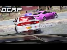 Realistic Pursuit During Ride Along in GTA 5 RP