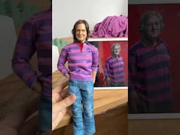 how to create a real person #doll #barbiediy #diybarbie #barbietransformation #barbidoll #diy #art