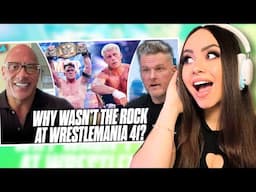 Why Did The Final Boss Miss WrestleMania 41 The Rock Explains  - REACTION
