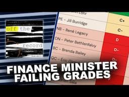 Most finance ministers fail taxpayer report card