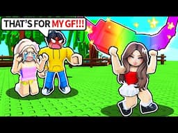 I Stole From *ONLINE DATERS* in Roblox Grow a Garden