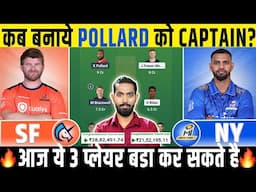 SF vs NY Dream11, SF vs NY Dream11 Prediction, San Francisco Unicorns vs MI New York Dream11 Team