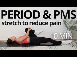 PERIOD AND PMS Pain Relief Stretches to Stop Cramps Fast! 2 WEEKS
