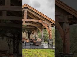 Summer’s just around the corner — how could timber framing improve your patio or pavilion?