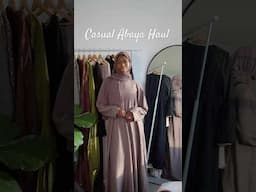 Casual Abaya Haul ✨| Black Owned Modest Fashion Brand #abaya #modestfashion