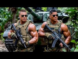 2025 Action Movie: Two Elite American Soldiers vs An Entire Warzone | full action movie english