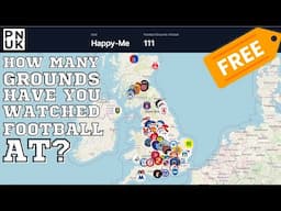 How To Build A Football Grounds You've Visited Map On PNUK.com for FREE