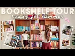 my *SUMMER* home library tour - showing you every single book I own! +300 books!