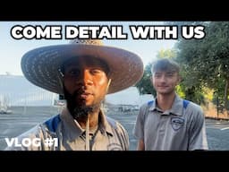 Come Detail With Us - Vlog #1 - Summer 2024 - Hunter's Mobile Detailing