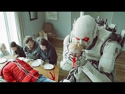 DEFENSE CYBORGS get tired of being TREATED LIKE ANIMALS by their owners and activate EVIL FORM