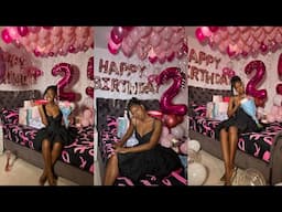 MY 25TH BIRTHDAY VLOG 💕 : I GOT SO EMOTIONAL + MY SISTER THREW ME A SURPRISE BIRTHDAY 🥺