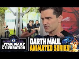 Sam Witwer Talks DARTH MAUL's New Animated Series! Star Wars Celebration 2025