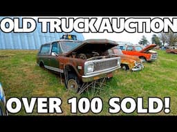 Nebraska Vintage Truck Auction Recap! Over 100 Classic Trucks SOLD At Public Auction! (Farm Auction)