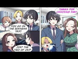 [Manga Dub] I got stuck with a trip… then learned I’m going with the boss’s hot daughter [RomCom]