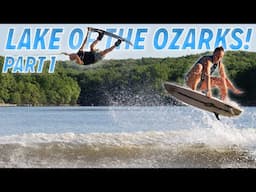 Huge Wake on a Huge Lake! Lake of the Ozarks with Performance Marine Watersports! Part 1